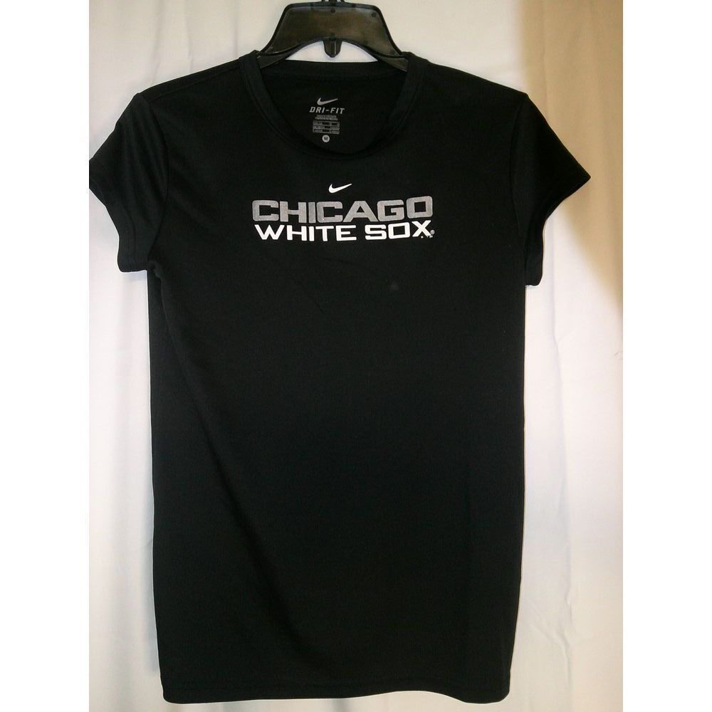 Boy's Nike Dri-FIT Chicago White Sox MLB Baseball T-Shirt Athletic Sportswear